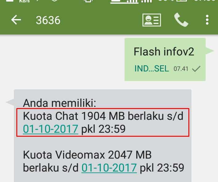 Kuota Chat Telkomsel Untuk Apa?