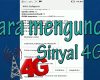 cara memperkuat sinyal 4G