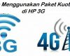 Cara Menggunkaan Kuota 4G di HP 3G
