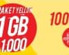 Cara Daftar Paket Yellow Indosat 1GB 1000
