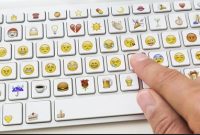 mengirim emoji menggunakan keyboard komputer windows atau mac