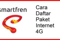 Cara Daftar Paket Internet Smartfren 4G Paling Mudah dan Cepat