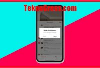 Cara Menghapus Komentar Kita di TikTok Orang Lain
