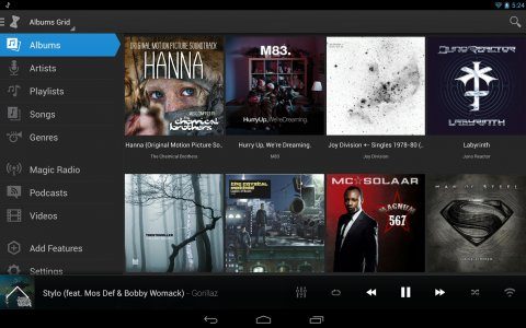 aplikasi mp3 pemutar musik android doubletwist music player