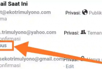 cara menghapus email utama di fb
